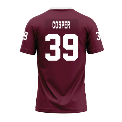 Mississippi State - NCAA Football : Kallen Cosper - Maroon Premium Football Jersey-1