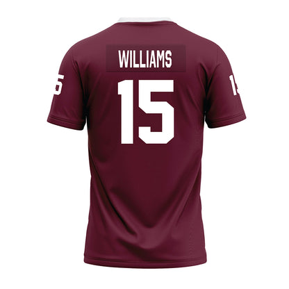 Mississippi State - NCAA Football : Marcus Williams - Maroon Premium Football Jersey-1