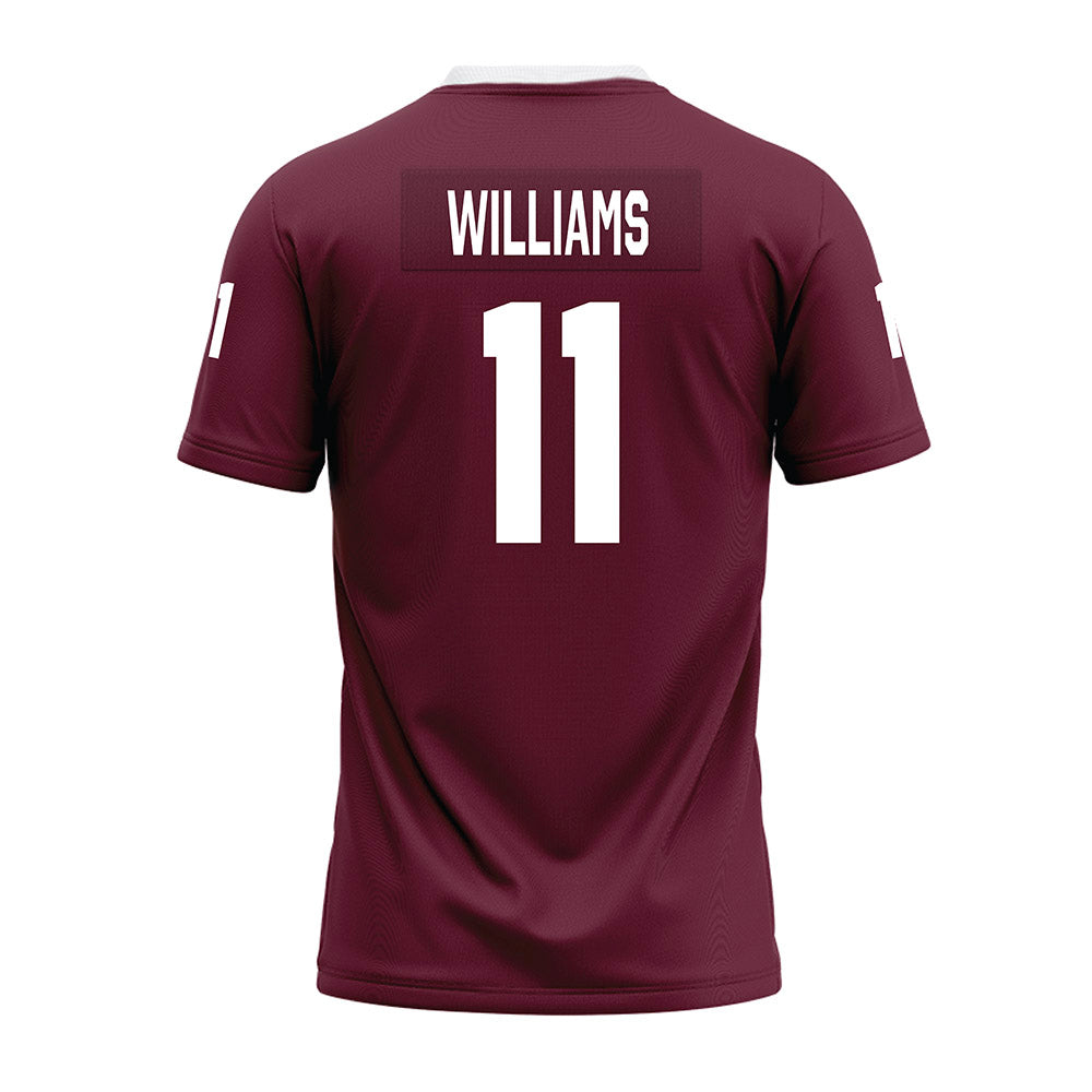Mississippi State - NCAA Football : Ayden Williams - Maroon Premium Football Jersey-1