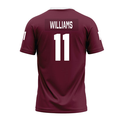 Mississippi State - NCAA Football : Ayden Williams - Maroon Premium Football Jersey-1