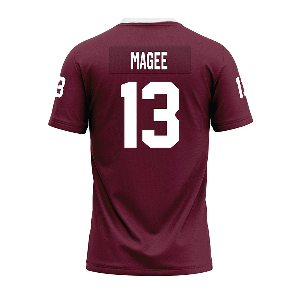 Mississippi State - NCAA Football : Sanfrisco Magee - Maroon Premium Football Jersey-1