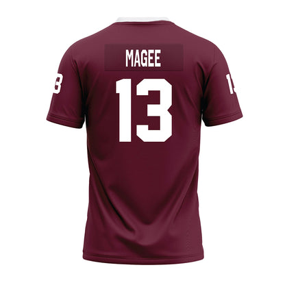 Mississippi State - NCAA Football : Sanfrisco Magee - Maroon Premium Football Jersey-1