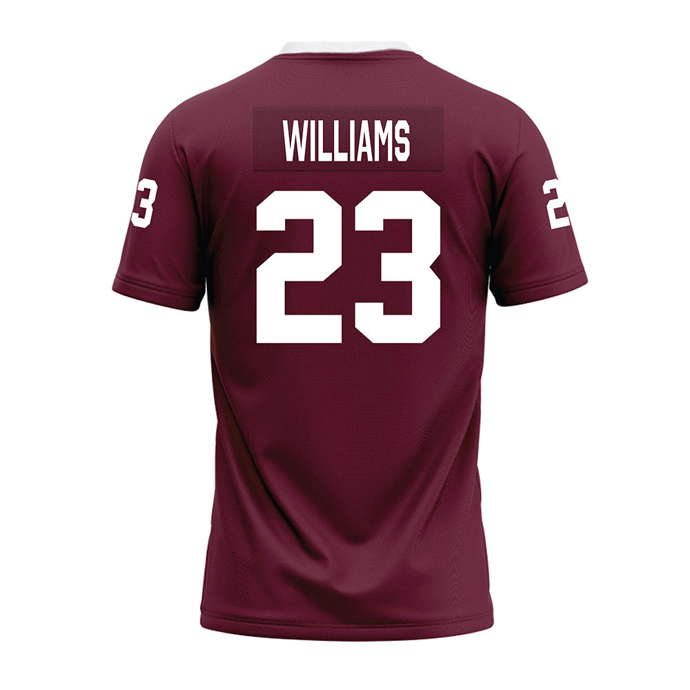 Mississippi State - NCAA Football : Trevion Williams - Maroon Premium Football Jersey-1