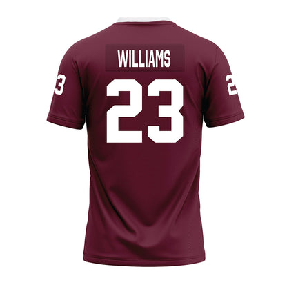 Mississippi State - NCAA Football : Trevion Williams - Maroon Premium Football Jersey-1