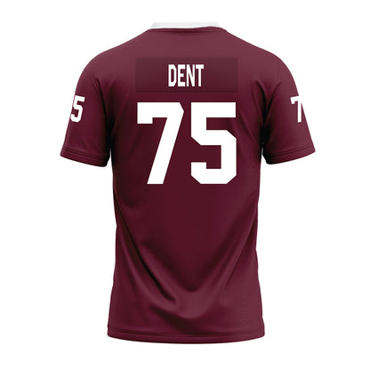 Mississippi State - NCAA Football : Isaiah Dent - Maroon Premium Football Jersey-1