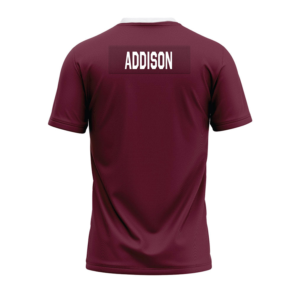 Mississippi State - NCAA Football : Chris Addison - Maroon Premium Football Jersey-1
