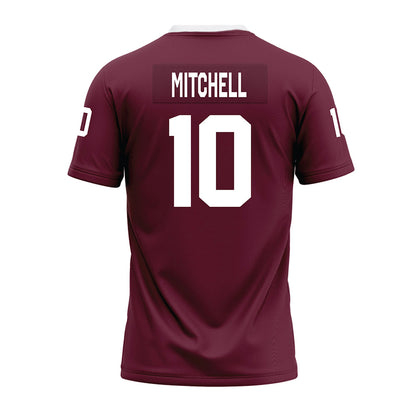 Mississippi State - NCAA Football : Bull Mitchell - Maroon Premium Football Jersey-1