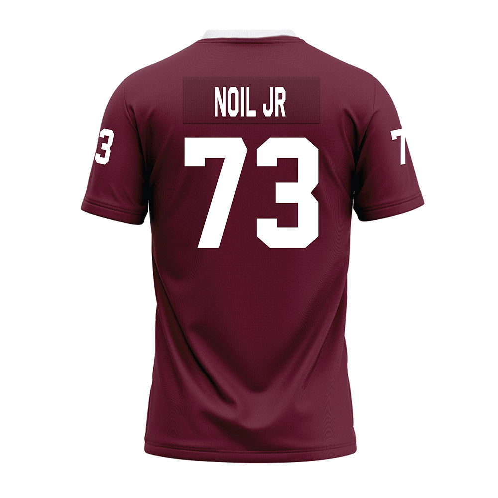 Mississippi State - NCAA Football : Leon Noil Jr - Maroon Premium Football Jersey-1