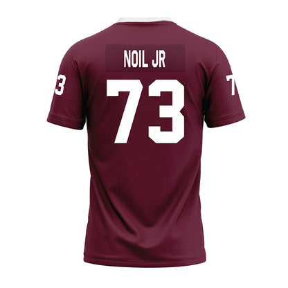 Mississippi State - NCAA Football : Leon Noil Jr - Maroon Premium Football Jersey-1