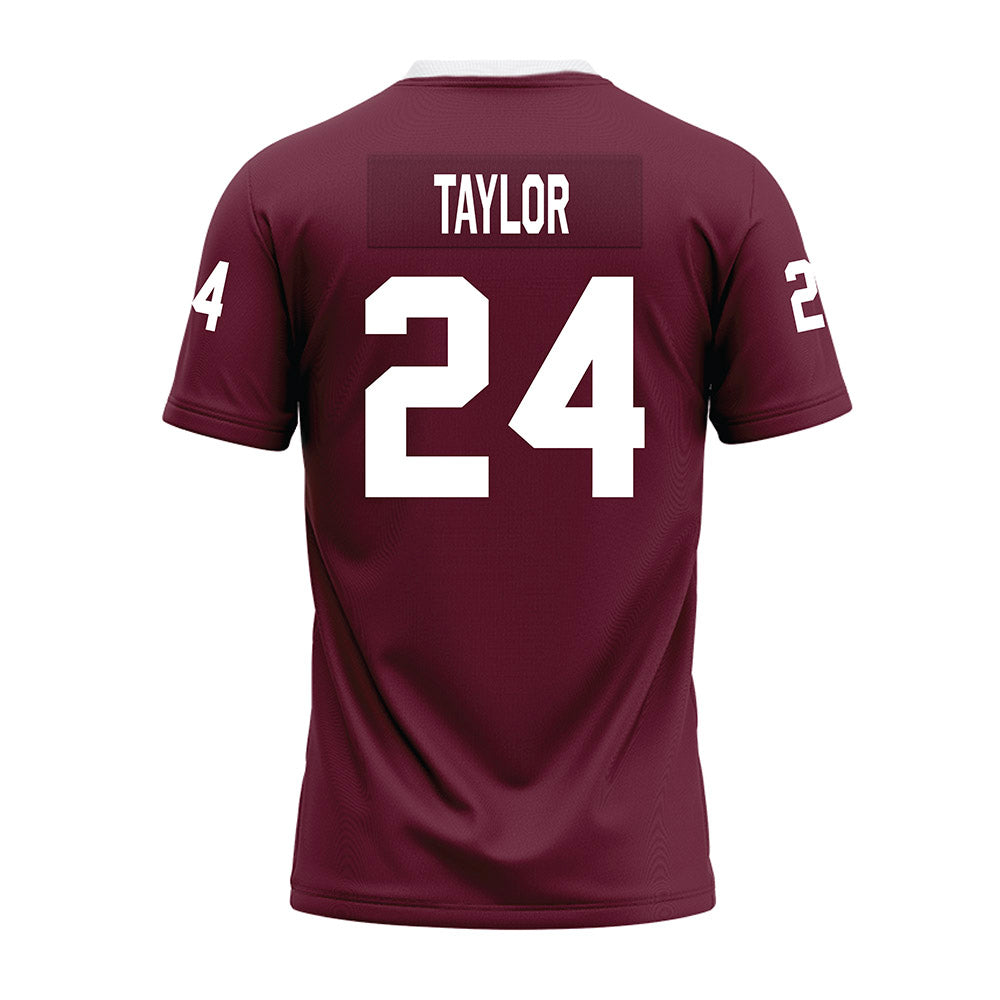Mississippi State - NCAA Football : Quentin Taylor - Maroon Premium Football Jersey-1