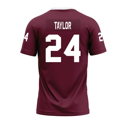 Mississippi State - NCAA Football : Quentin Taylor - Maroon Premium Football Jersey-1