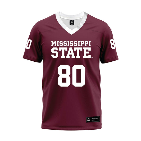 Mississippi State - NCAA Football : Fisher Southall - Maroon Premium Football Jersey-0