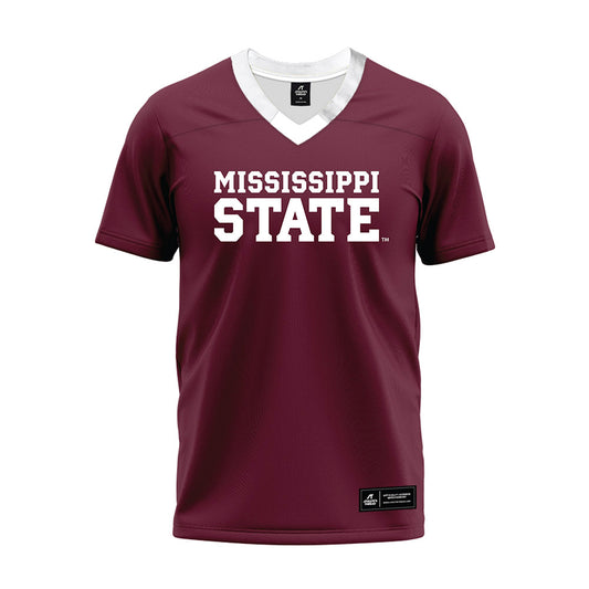 Mississippi State - NCAA Football : Dealyn Evans - Maroon Premium Football Jersey-0