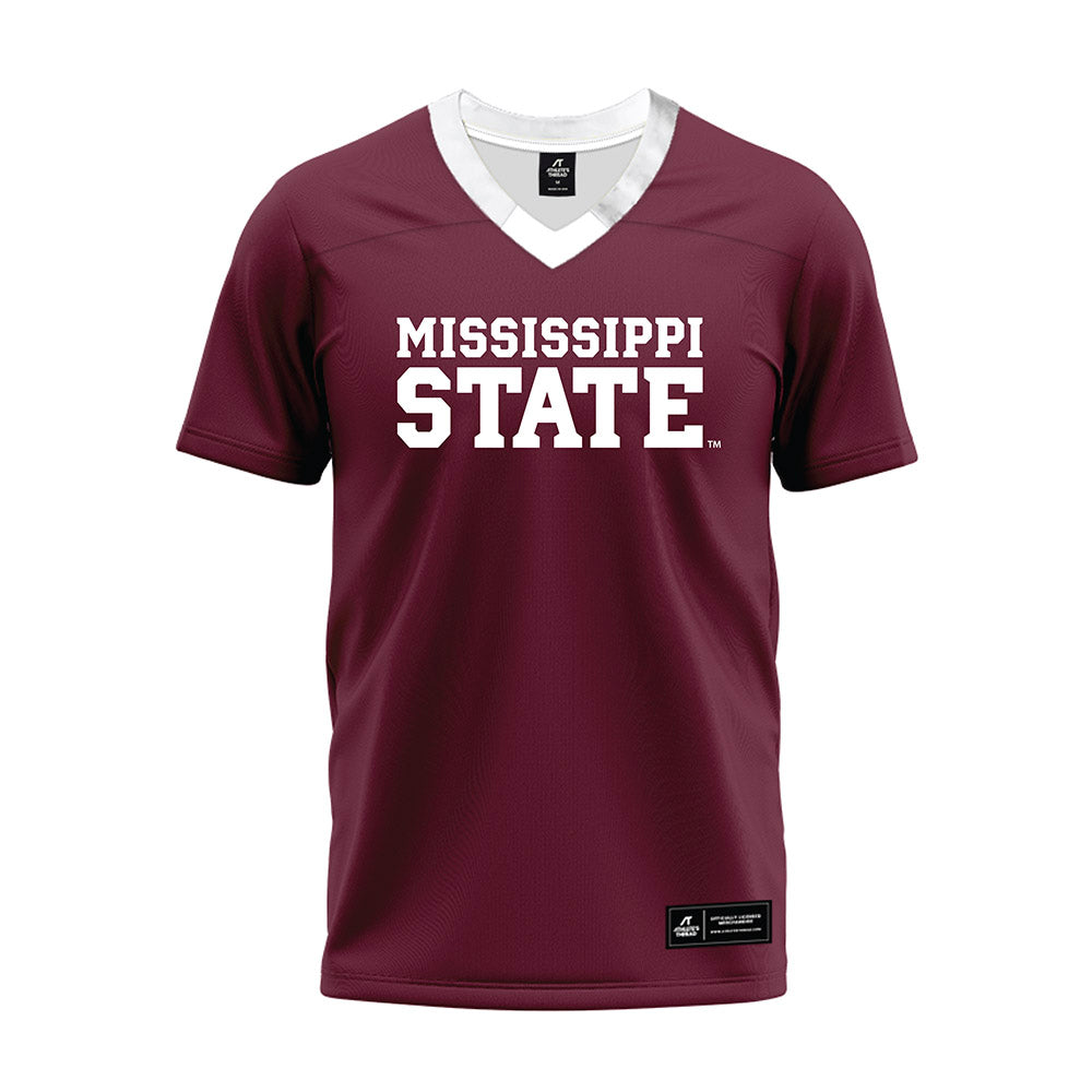 Mississippi State - NCAA Football : Chris Addison - Maroon Premium Football Jersey-0