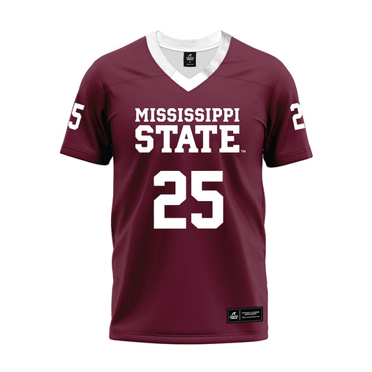 Mississippi State - NCAA Football : Cooper Crosby - Maroon Premium Football Jersey-0