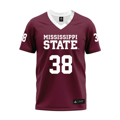 Mississippi State - NCAA Football : Jaylen Antoine - Maroon Premium Football Jersey-0