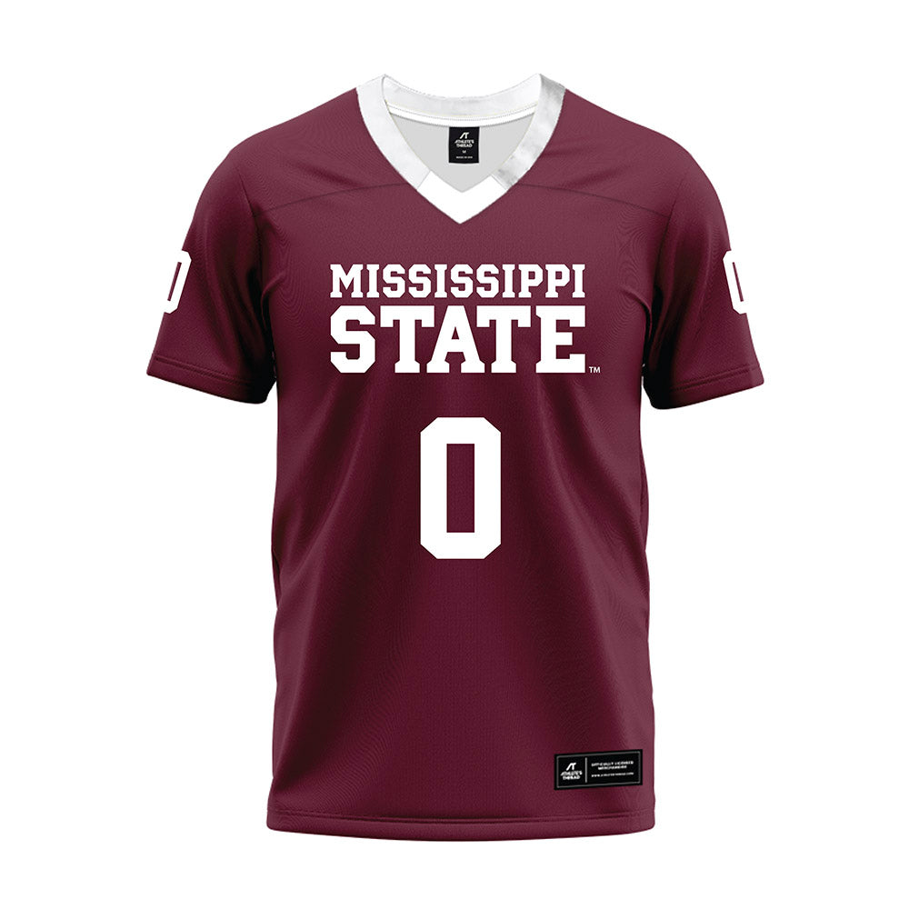 Mississippi State - NCAA Football : Gracen Harris - Maroon Premium Football Jersey-0