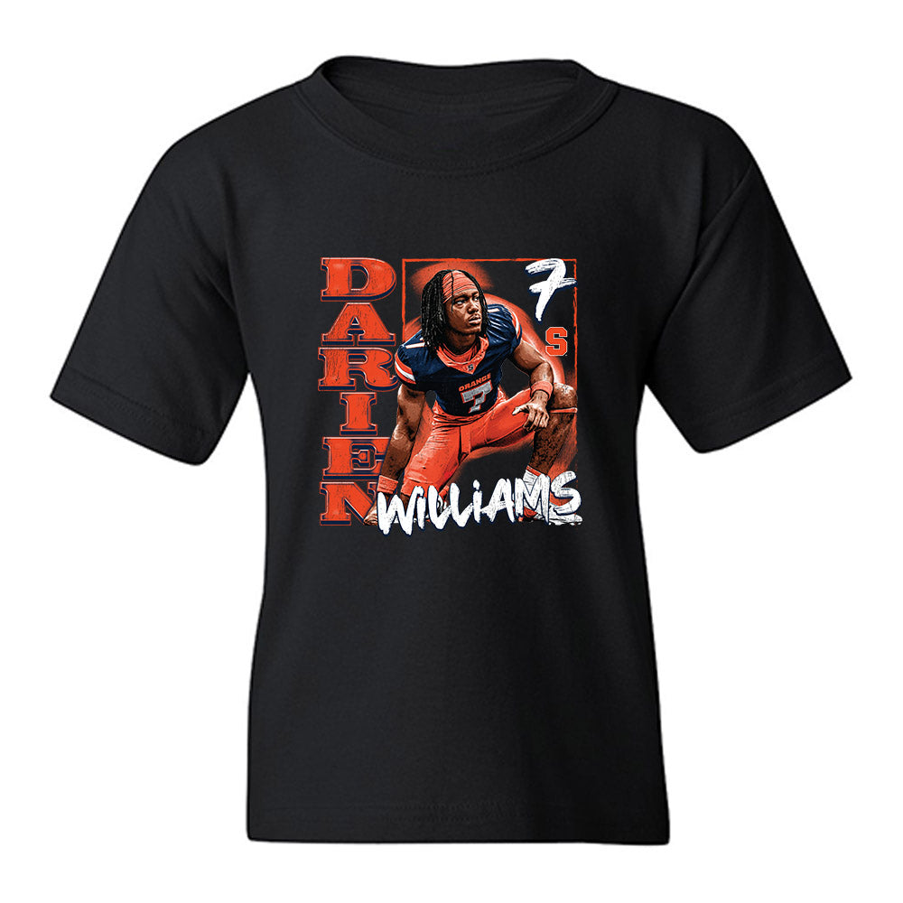 Syracuse - NCAA Football : Darien Williams - Youth T-Shirt-0
