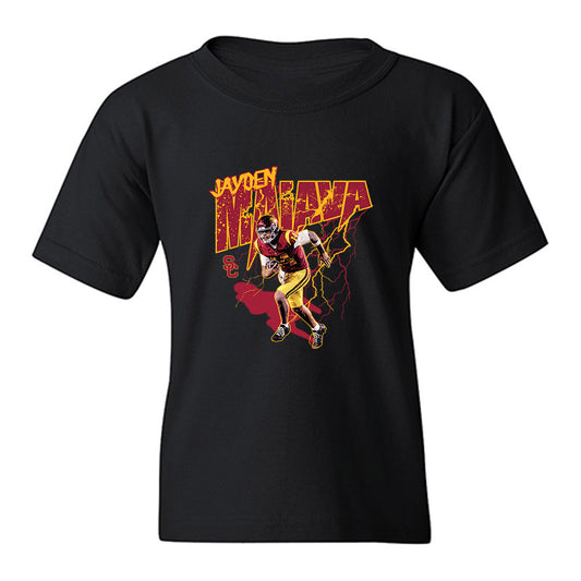 USC - NCAA Football : Jayden Maiava - Collage Youth T-Shirt-0