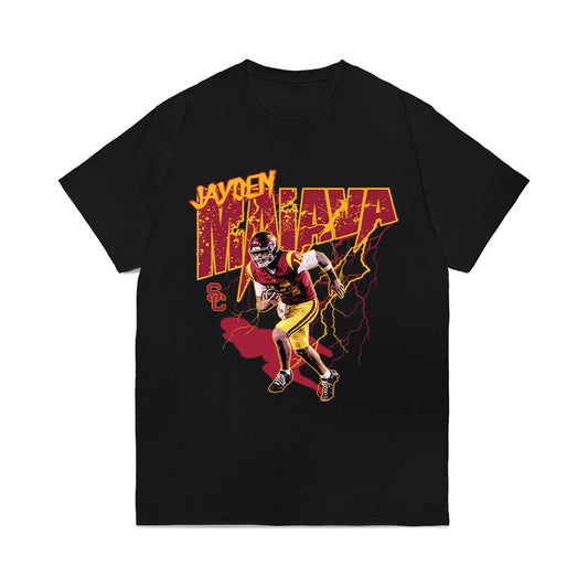 USC - NCAA Football : Jayden Maiava - Collage Comfort Colors T-Shirt-0