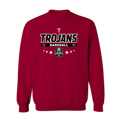 Troy - NCAA Baseball : Roster List Crewneck Sweatshirt-0