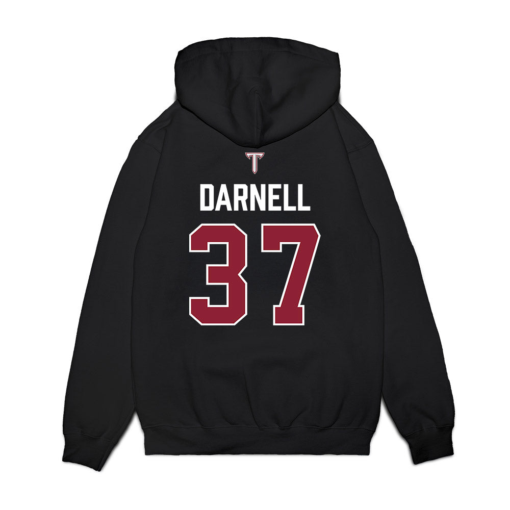 Troy - NCAA Baseball : Sean Darnell - College World Series Premium Hooded Sweatshirt-1