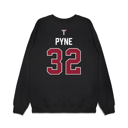 Troy - NCAA Baseball : Josh Pyne - College World Series Premium Crewneck Sweatshirt-1