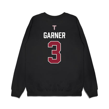 Troy - NCAA Baseball : Cole Garner - College World Series Premium Crewneck Sweatshirt-1
