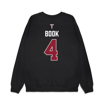Troy - NCAA Baseball : Nolan Book - College World Series Premium Crewneck Sweatshirt-1
