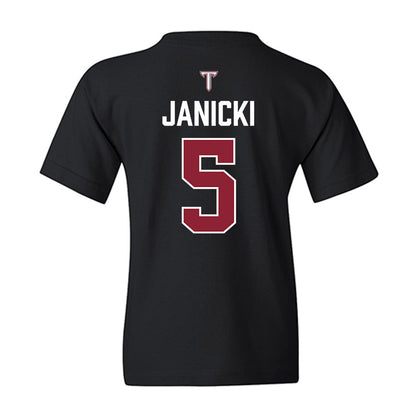 Troy - NCAA Baseball : James Janicki - College World Series Youth T-Shirt-1