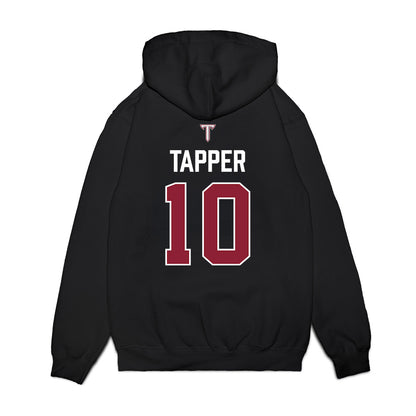 Troy - NCAA Baseball : Brock Tapper - College World Series Premium Hooded Sweatshirt-1