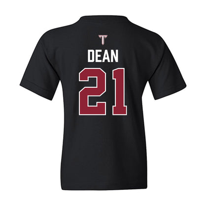 Troy - NCAA Baseball : Blake Dean - College World Series Youth T-Shirt-1