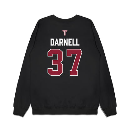 Troy - NCAA Baseball : Sean Darnell - College World Series Premium Crewneck Sweatshirt-1
