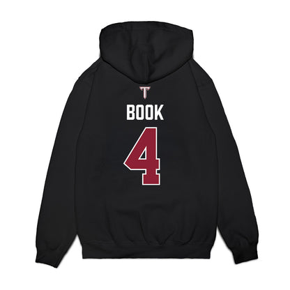 Troy - NCAA Baseball : Nolan Book - College World Series Premium Hooded Sweatshirt-1