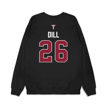 Troy - NCAA Baseball : Matthew Dill - College World Series Premium Crewneck Sweatshirt-1