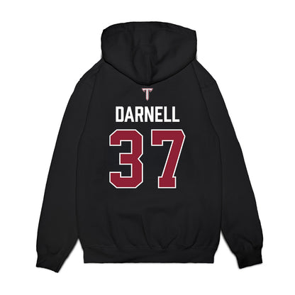 Troy - NCAA Baseball : Sean Darnell - College World Series Premium Hooded Sweatshirt-1