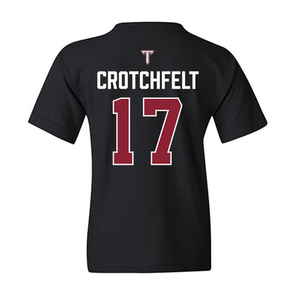 Troy - NCAA Baseball : Zach Crotchfelt - College World Series Youth T-Shirt-1