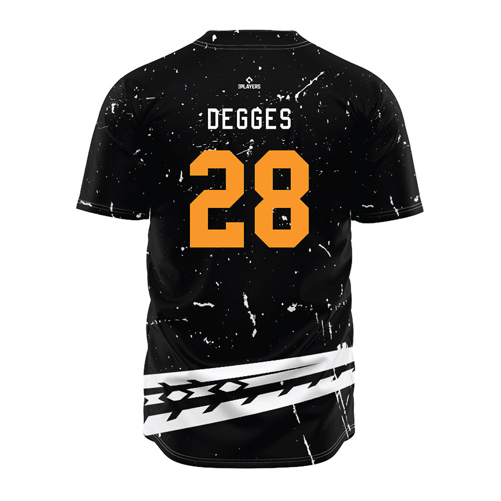 Akron Rubber Ducks - MILB Baseball : Ryan Degges - Jersey-1