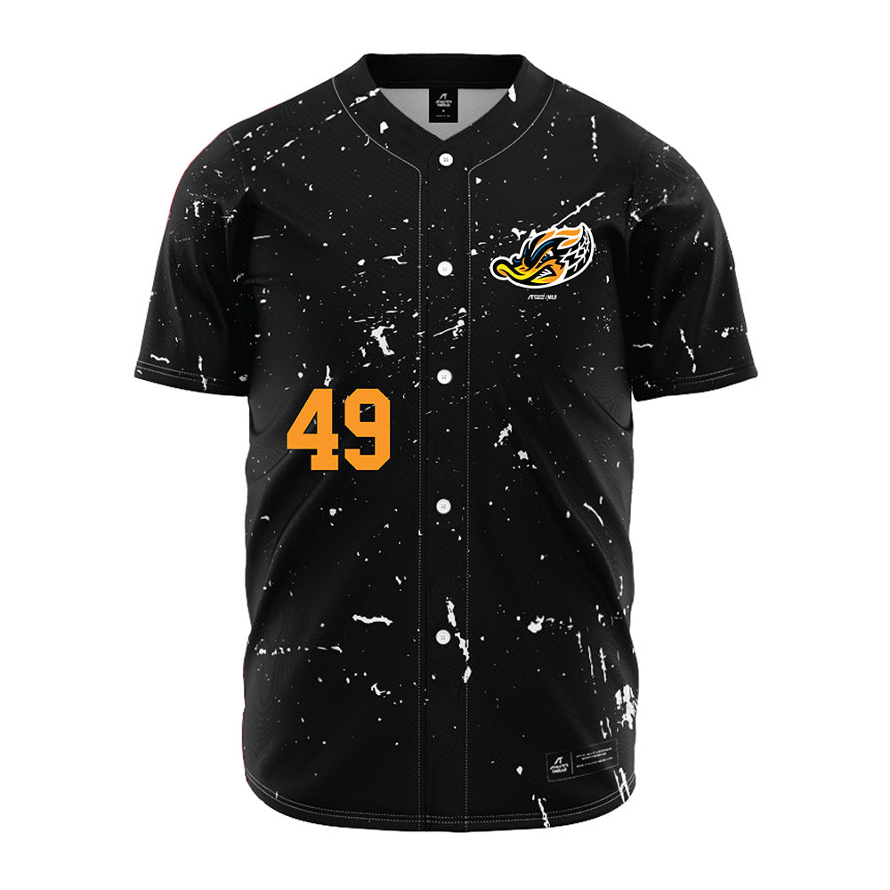 Akron Rubber Ducks - MILB Baseball : Zach Jacobs - Jersey-0