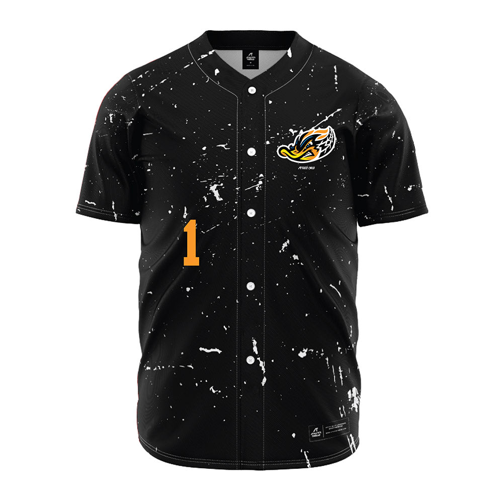 Akron Rubber Ducks - MILB Baseball : Jake Fox - Jersey-0