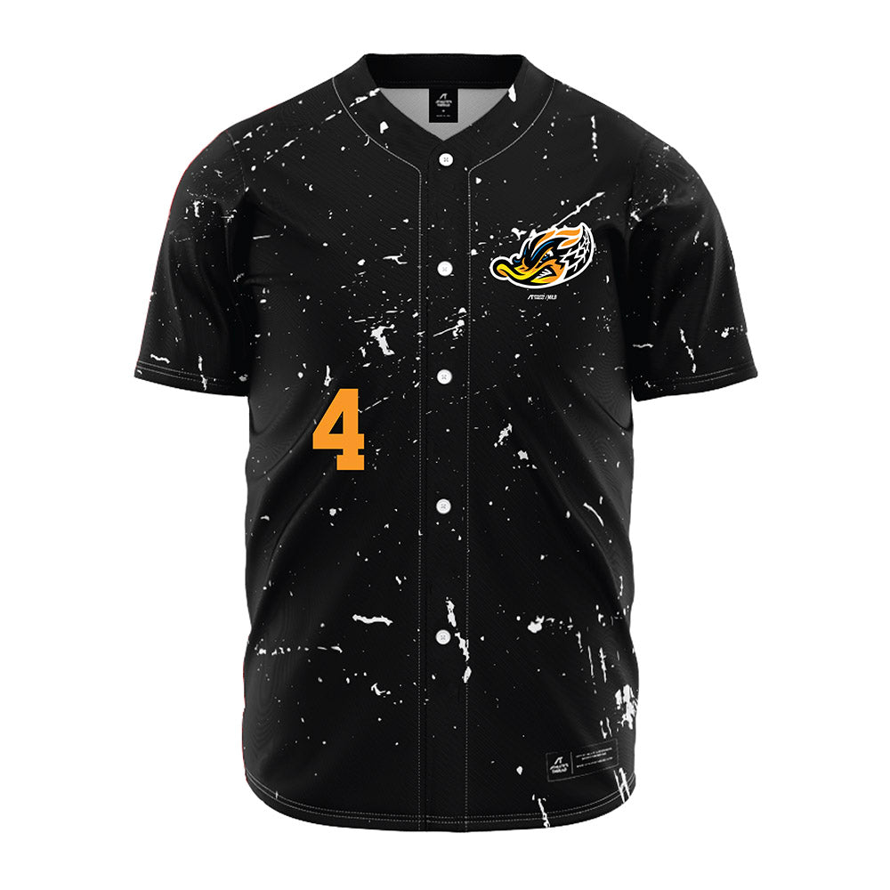 Akron Rubber Ducks - MILB Baseball : Ryan Cesarini - Jersey-0
