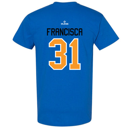 Akron Rubber Ducks - MILB Baseball : Welbyn Francisca - T-Shirt-1