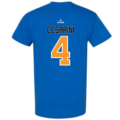Akron Rubber Ducks - MILB Baseball : Ryan Cesarini - T-Shirt-1