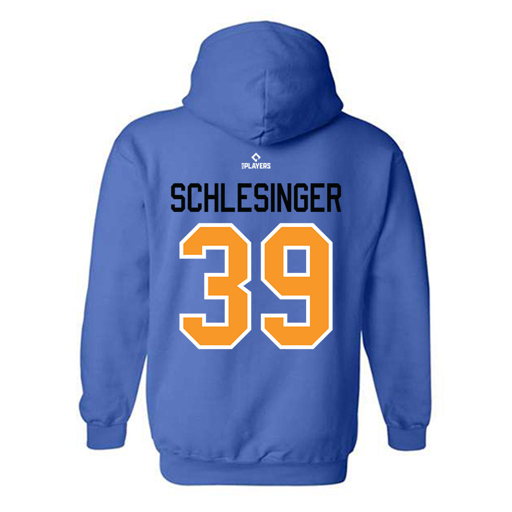 Akron Rubber Ducks - MILB Baseball : Rafe Schlesinger - Hooded Sweatshirt-1