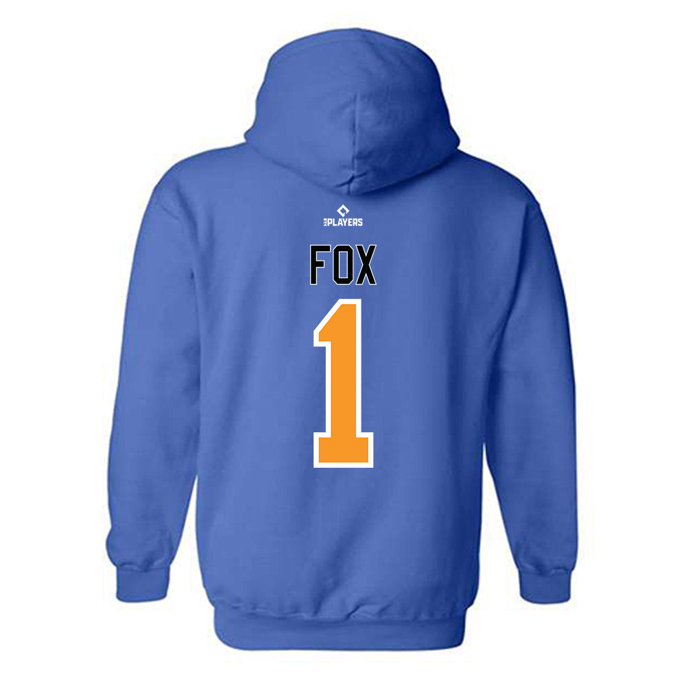 Akron Rubber Ducks - MILB Baseball : Jake Fox - Hooded Sweatshirt-1