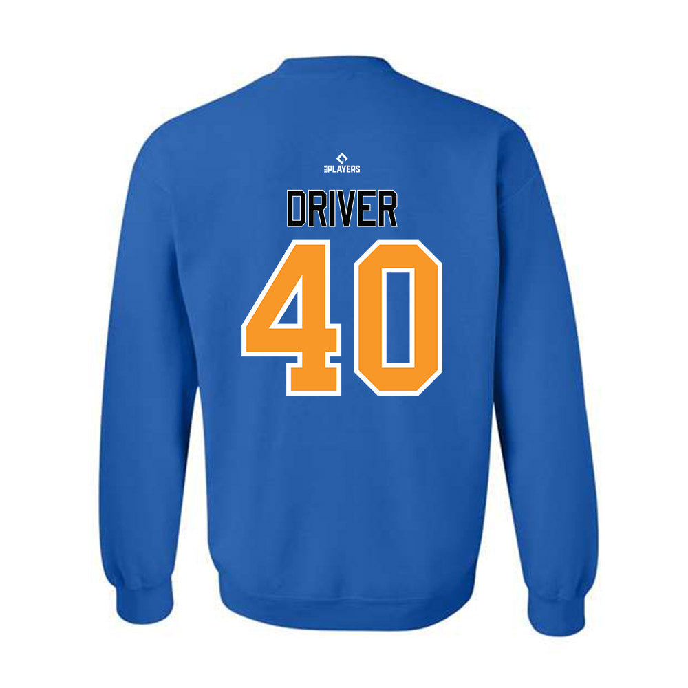 Akron Rubber Ducks - MILB Baseball : Jay Driver - Crewneck Sweatshirt-1