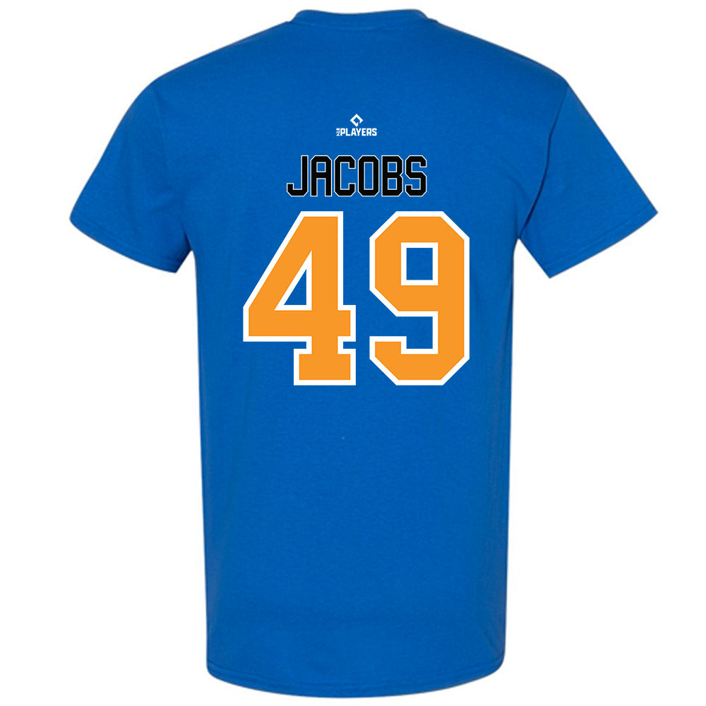 Akron Rubber Ducks - MILB Baseball : Zach Jacobs - T-Shirt-1