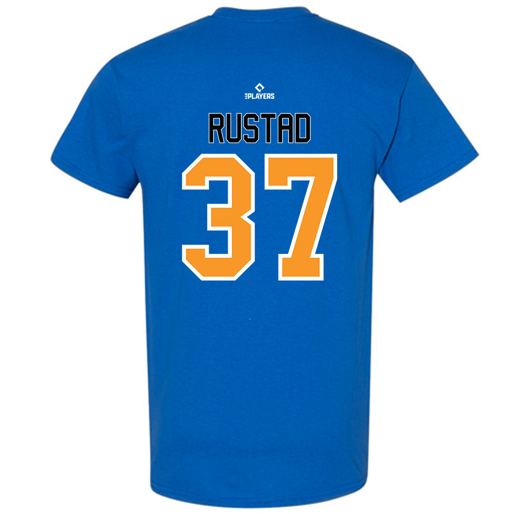 Akron Rubber Ducks - MILB Baseball : Carter Rustad - T-Shirt-1