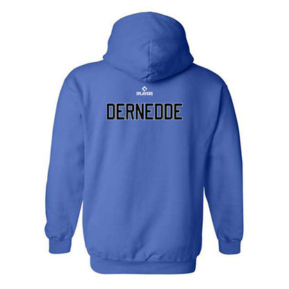 Akron Rubber Ducks - MILB Baseball : Kyle Dernedde - Hooded Sweatshirt-1