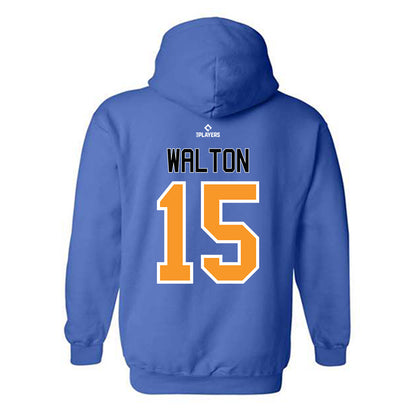 Akron Rubber Ducks - MILB Baseball : Aaron Walton - Hooded Sweatshirt-1